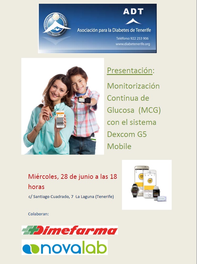 Charla sobre el MCG DEXCOM G5 Mobile