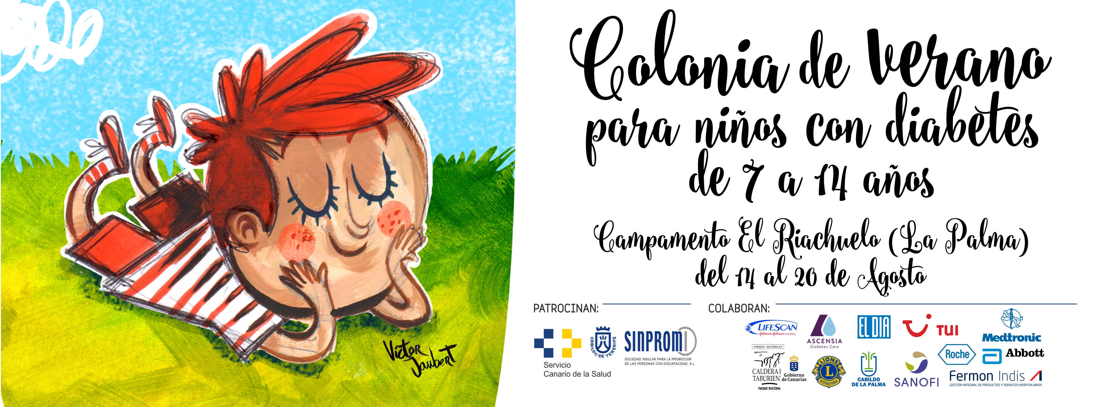 Treinta y cinco niños de Tenerife, La Palma y La Gomera disfrutarán de la Colonia de verano para niños con diabetes de ADT