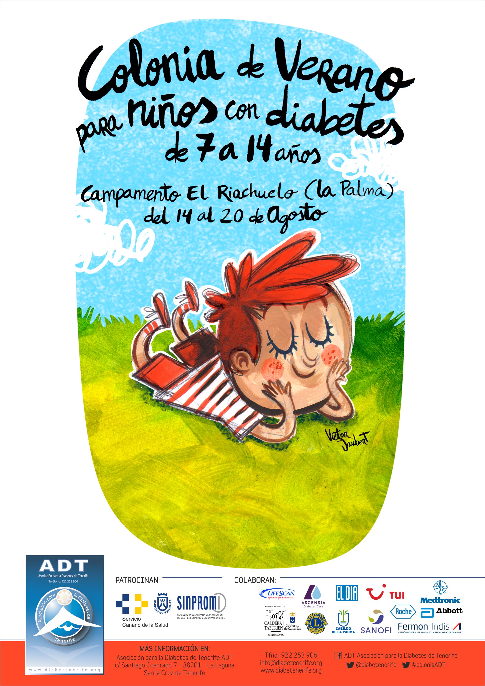 Ya está abierto el plazo para asistir a la Colonia de niños con diabetes 2017